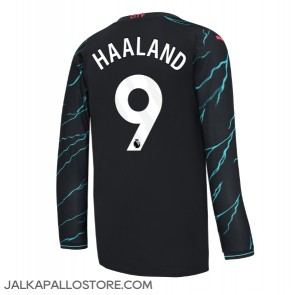 Manchester City Erling Haaland #9 Kolmaspaita 2023-24 Pitkähihainen